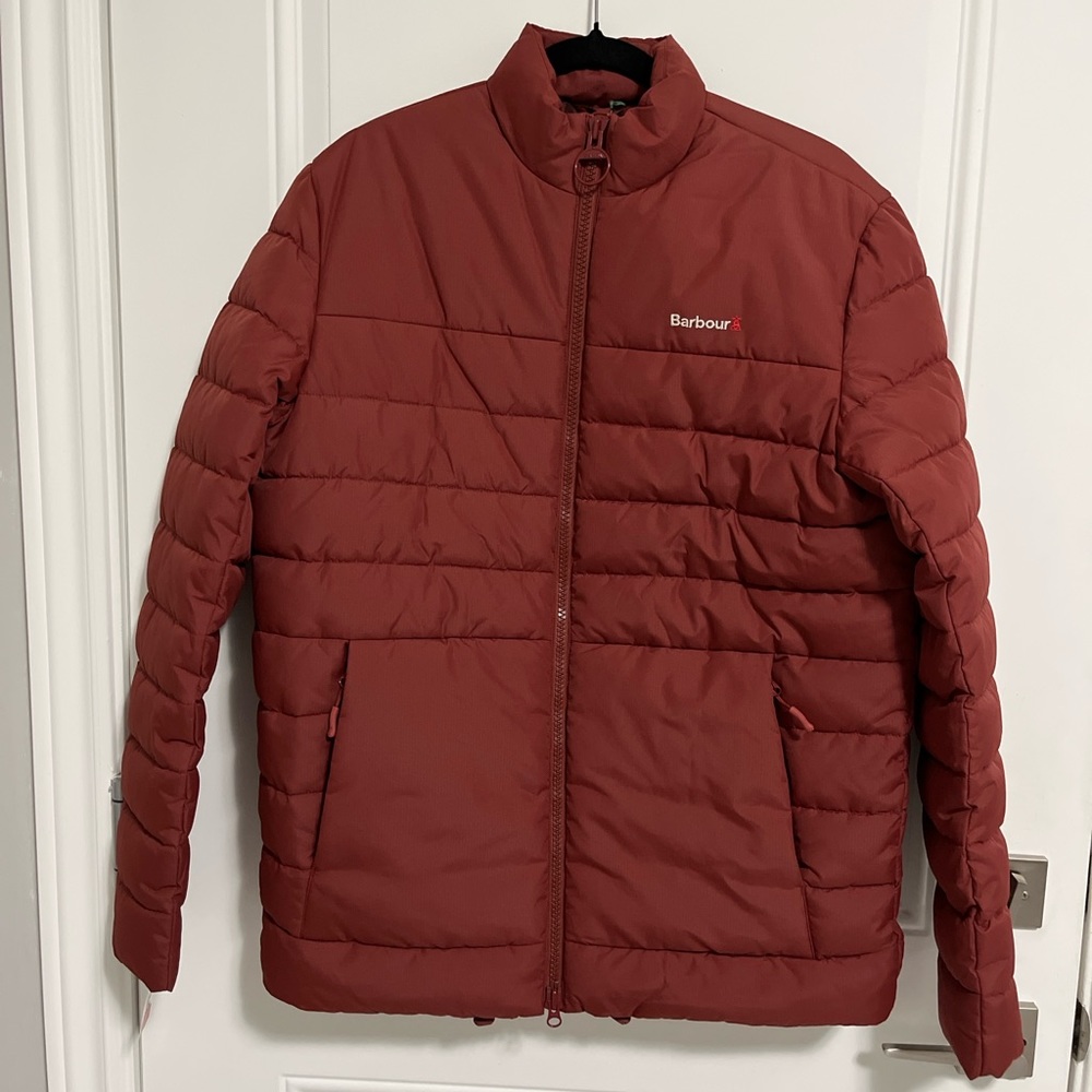 NWT - Barbour Water Repellent Thick Tarben Quilted Unisex Jacket - Men M/Women L